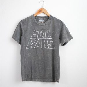 YOUTH Star Wars Gray T-shirt Sz: L